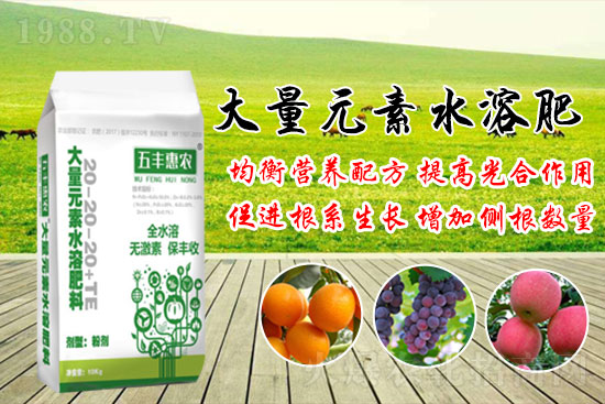 大量元素水溶肥好用么？大量元素水溶肥有哪些功效？