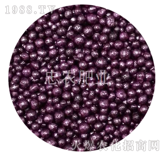 紫紅色樹(shù)脂包衣有機(jī)肥-忠農(nóng)肥業(yè)