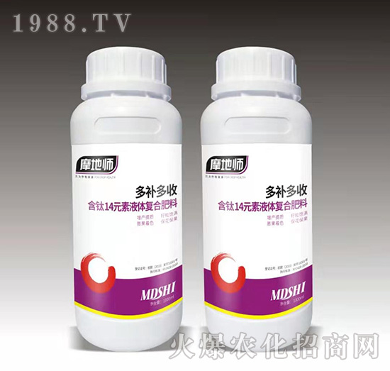 含鈦14元素液體復(fù)合肥料-多補(bǔ)多收-中研益農(nóng)