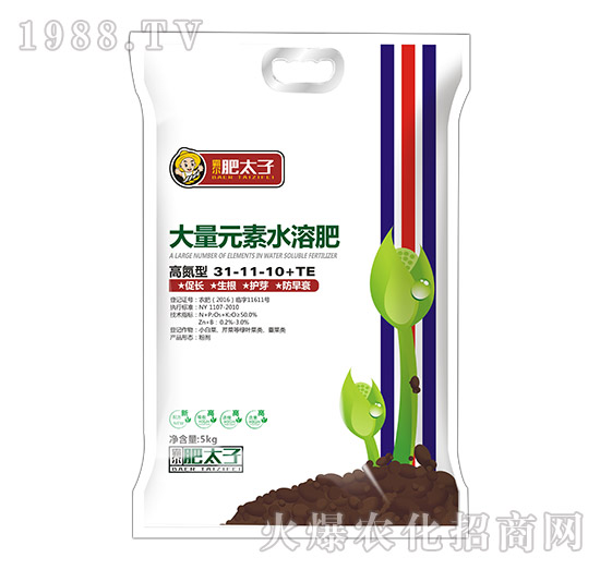 �ߵ��ʹ���Ԫ��ˮ�ܷ�31-11-10+TE-��̫��