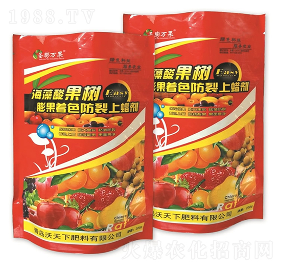 海藻酸果樹著色防裂上蠟劑-沃天下