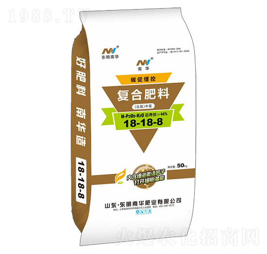 碳促緩控復(fù)合肥料18-18-8-南華肥業(yè)