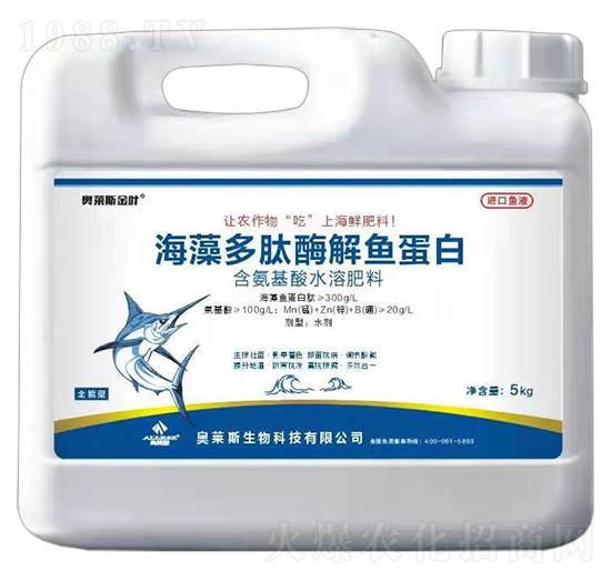 海藻多肽酶解魚(yú)蛋白-奧萊斯金葉-奧萊斯