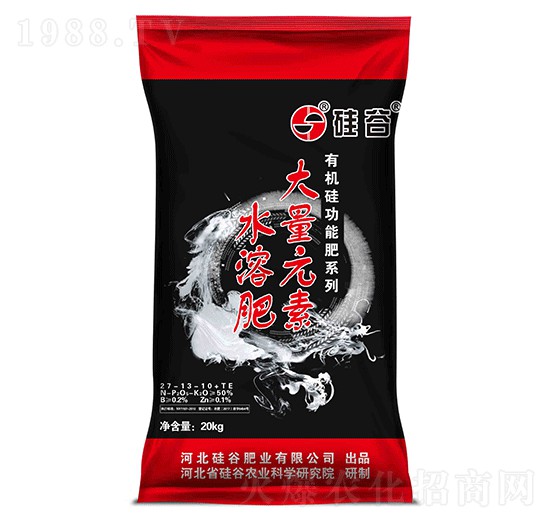 有機(jī)硅大量元素水溶肥料27-13-10+TE-硅谷化工