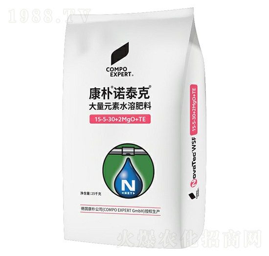 ����Ԫ��ˮ�ܷ���15-5-30+2MgO+TE-���㡤�Z̩��-�崺�r(n��ng)�Y