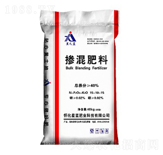 摻混肥料15-10-15-星之藍-星藍肥業(yè)