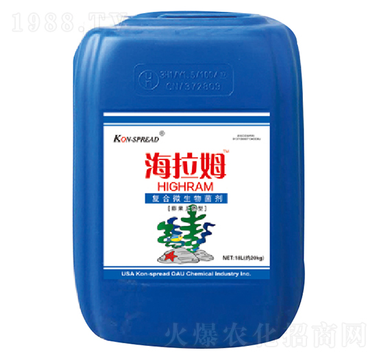 膨果型復合微生物菌劑-海拉姆-康施得