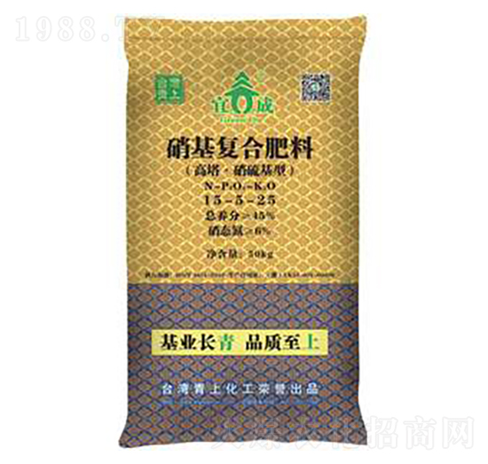 硝基復(fù)合肥料15-5-25-宜成-青上化肥