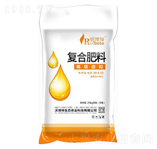 高塔中氯復合肥料24-6-10-沃博特