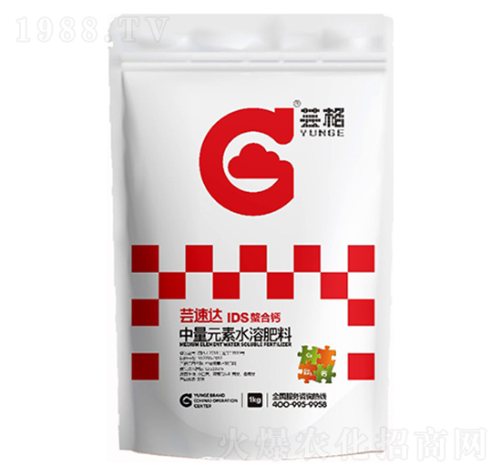 中量元素水溶肥-蕓速達-IDS螯合鈣-蕓格