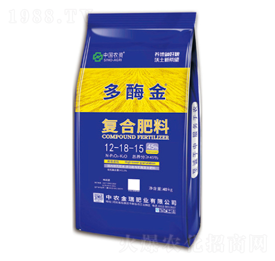 復合肥料12-18-5-多酶金-中農金瑞