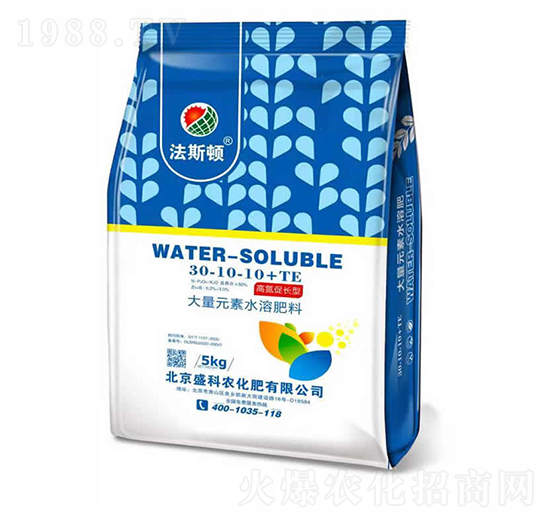 ����Ԫ��ˮ�ܷ���30-10-10+TE-ʢ���r(n��ng)