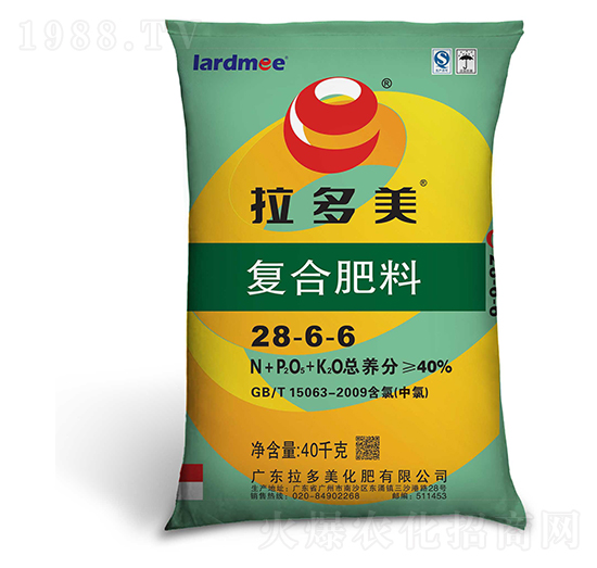 玉米專用復合肥料28-6-6-E族-拉多美