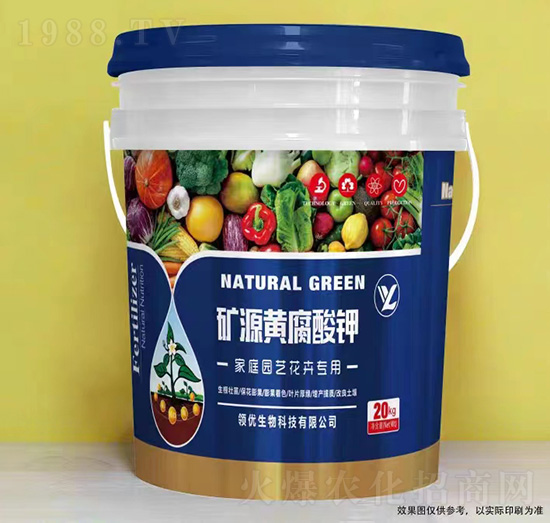 20kg礦源黃腐酸鉀母液-領優(yōu)生物