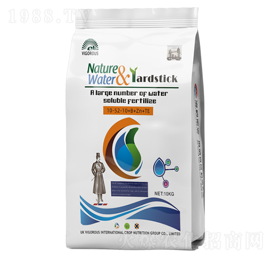 �����ʹ���Ԫ��ˮ�ܷ�10-52-10+B+Zn+TE-����˹��-�������