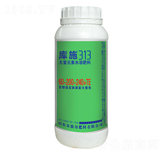 大量元素水溶肥料60-200-240+TE-庫(kù)施-金波爾