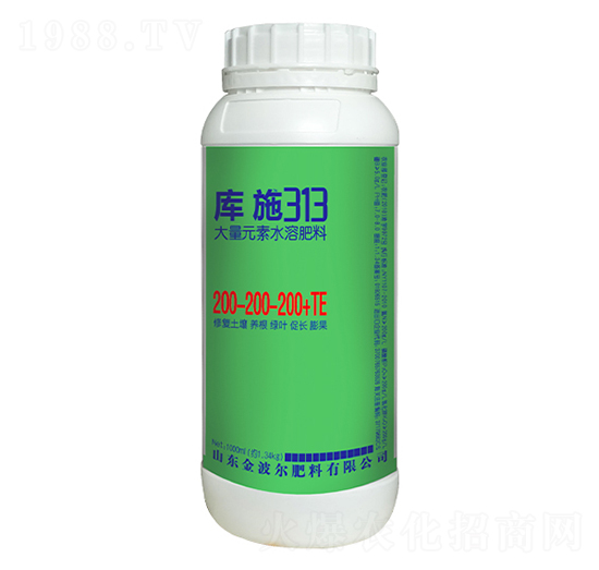 大量元素水溶肥料200-200-200+TE-庫施-金波爾