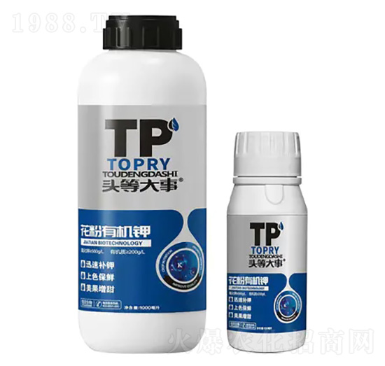 花粉有機鉀-頭等大事-佳田生物