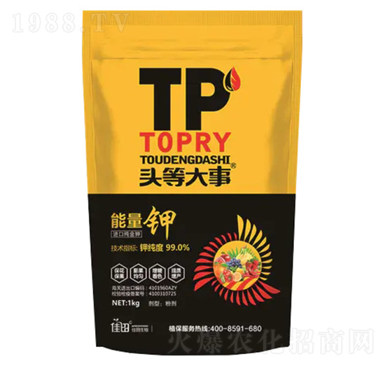 能量鉀-頭等大事-佳田生物