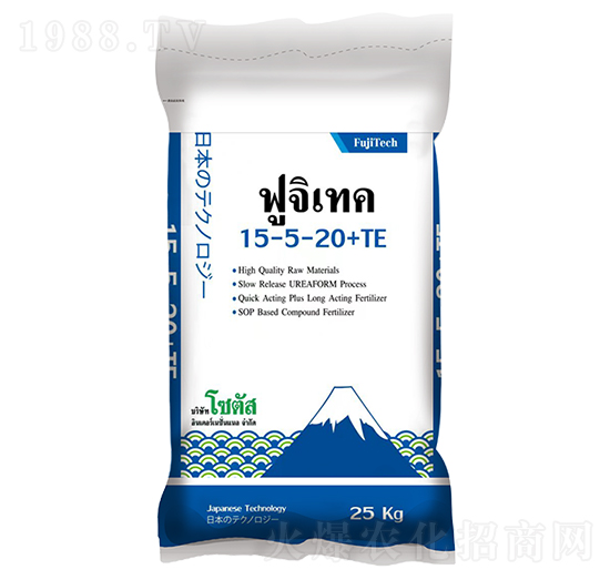 復(fù)合肥料15-5-20+TE（馬來西亞、澳大利亞、泰國）-住商肥料