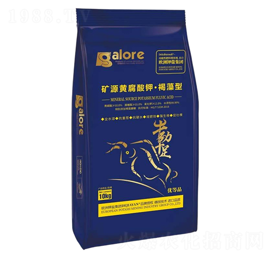 礦源黃腐酸鉀·褐藻型-德鉀鹽國(guó)際