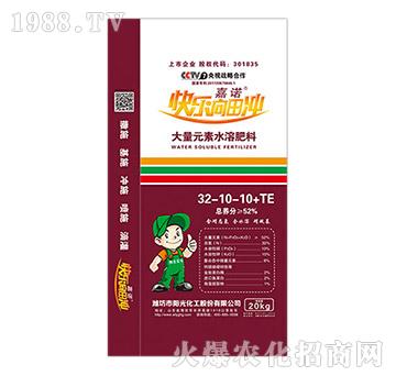 大量元素水溶肥32-10-10+TE-嘉諾快樂向田沖-陽光化工