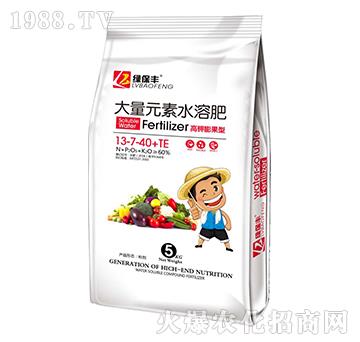 高鉀膨果型大量元素水溶肥料13-7-40+TE-綠保豐-潤儂清