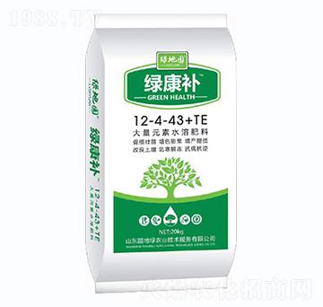 大量元素水溶肥料12-4-43+TE-綠康補(bǔ)-綠地園