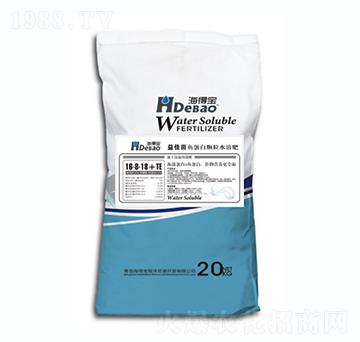 魚蛋白顆粒水溶肥16-8-18+TE-海得寶-美農(nóng)樂