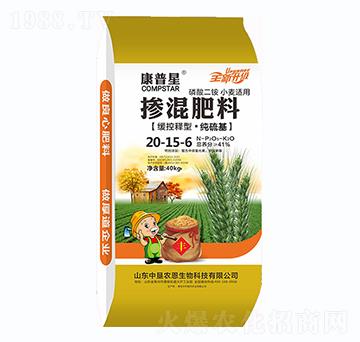 緩控釋型·純硫酸鉀摻混肥料20-15-6-康普星-中墾農恩