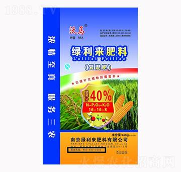 復混肥16-16-8-沃馬-綠利來