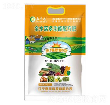 膨果靚果型大量元素水溶肥16-6-32+TE-嘉豐科技