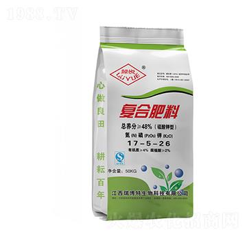 硫酸鉀復合肥料17-5-26-綠悅-億佳農(nóng)肥業(yè)