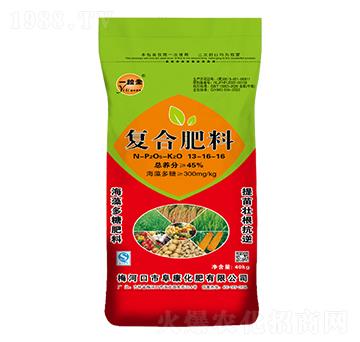 海藻多糖復(fù)合肥料13-16-16-一粒全-阜康化肥