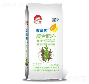 雙藻優(yōu)+復合肥料28-5-7-紅世紀